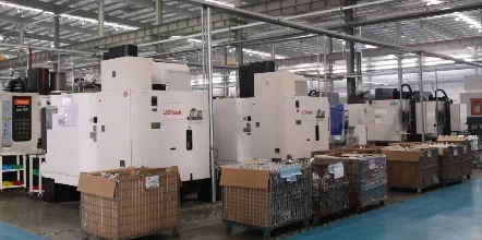 CNC machining area