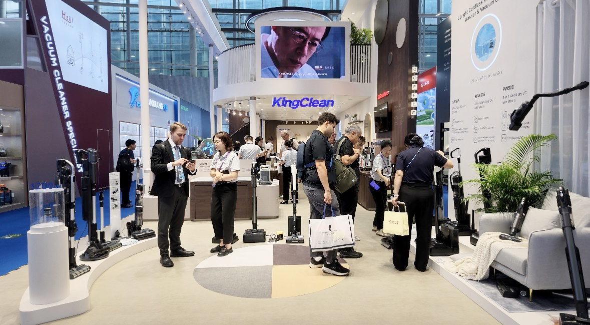 KingClean Highlights Cleaning Appliance ODM Solutions at 140th Canton Fair